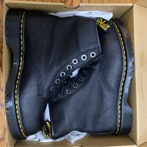 Black Steel Toe Doc Martins Never Been Worn